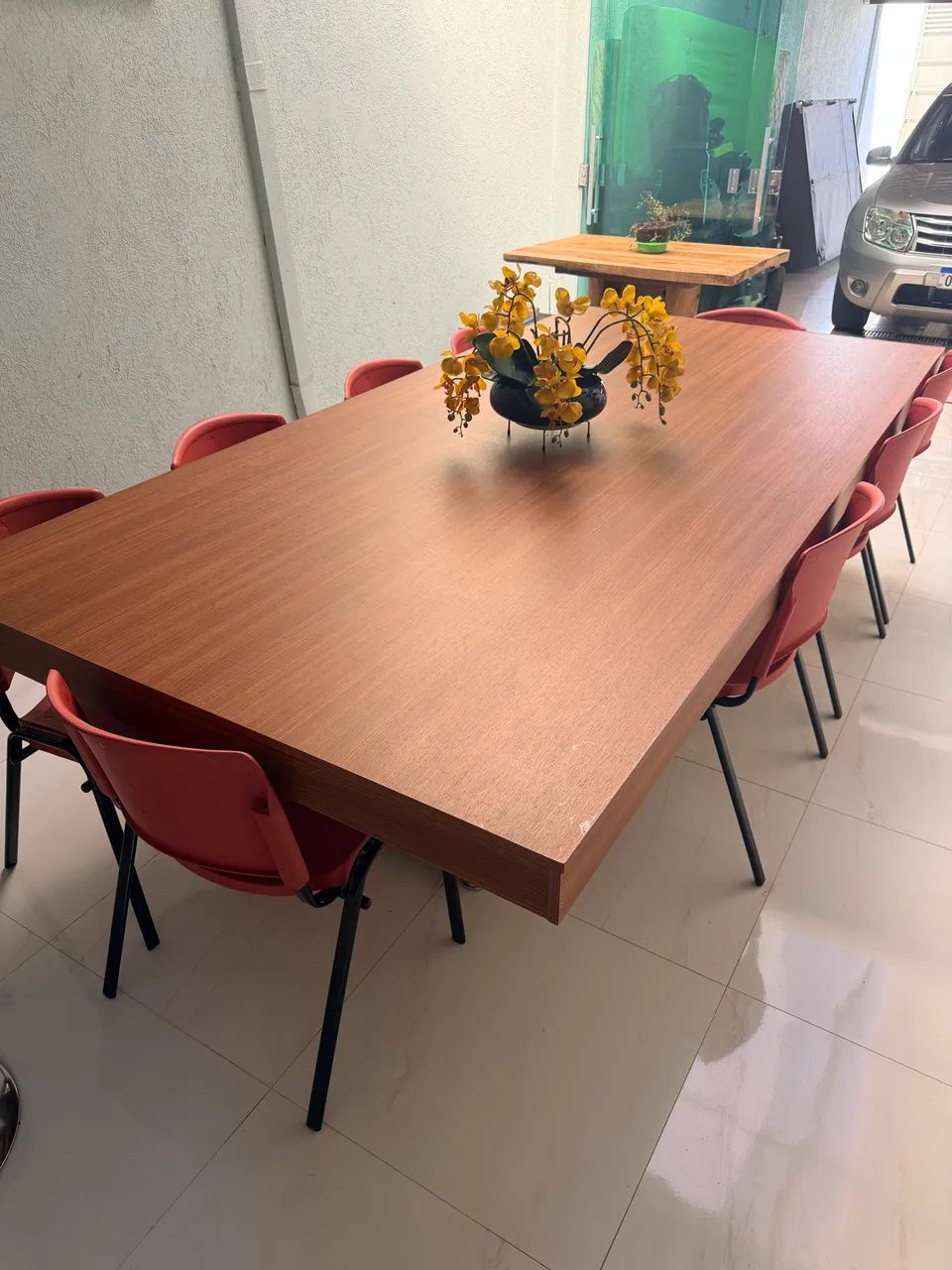 Mesa de Poker com tampo e 10 cadeiras - Foto 5
