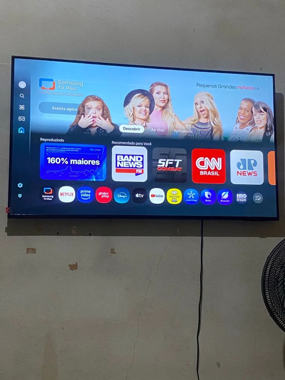 Televisão 50 polegadas novíssima com plástico na tela!  - Foto 3