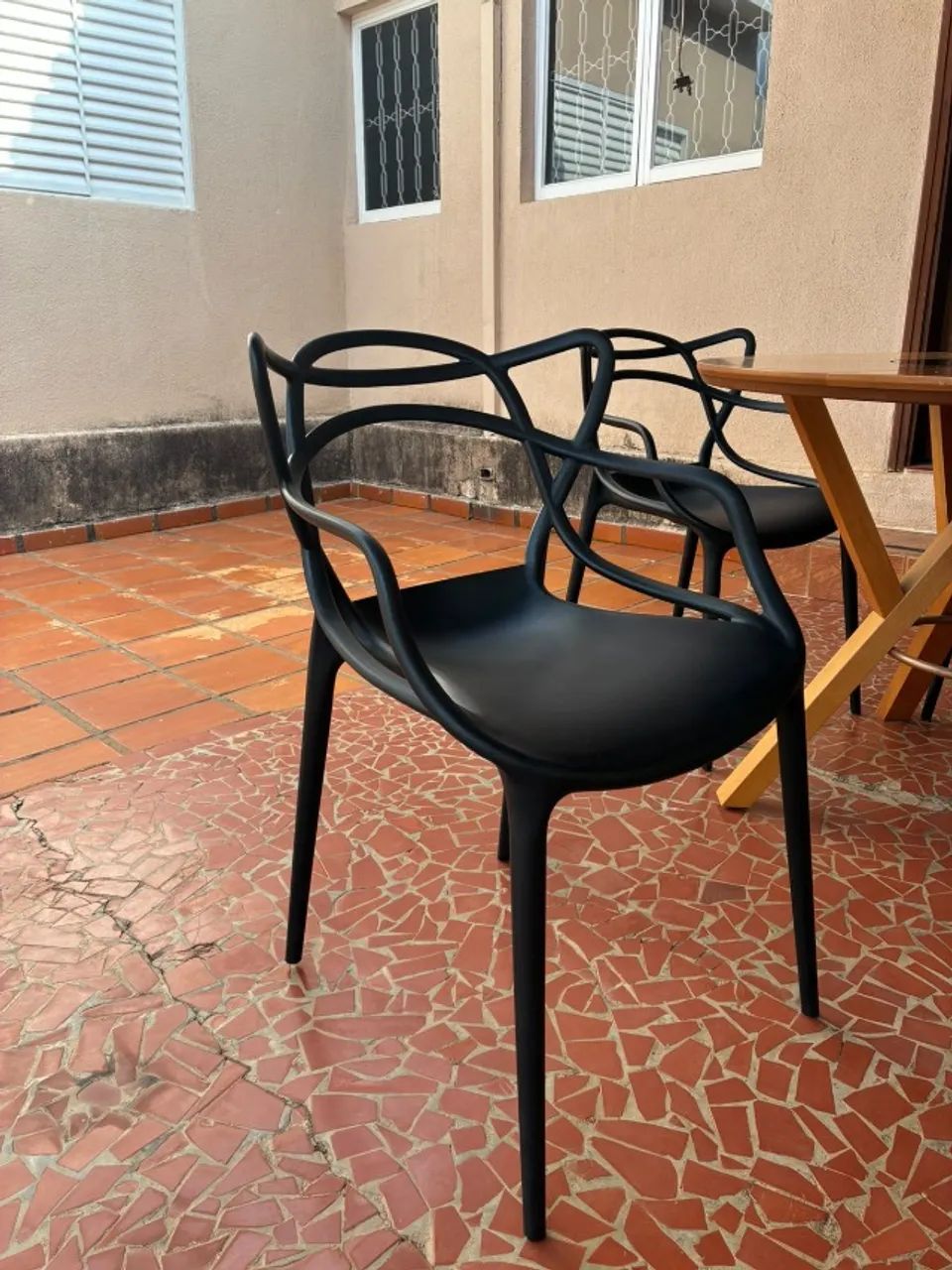 Kit 4 Cadeiras Allegra - Preta - Foto 2