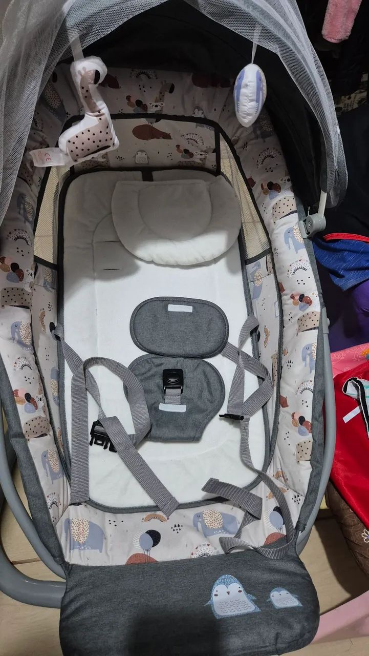 Cadeirinha e balanço para bebê - Foto 4