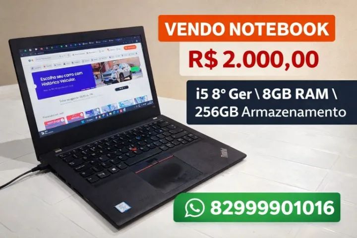 NOTEBOOK LENOVO - I5 - 256GB