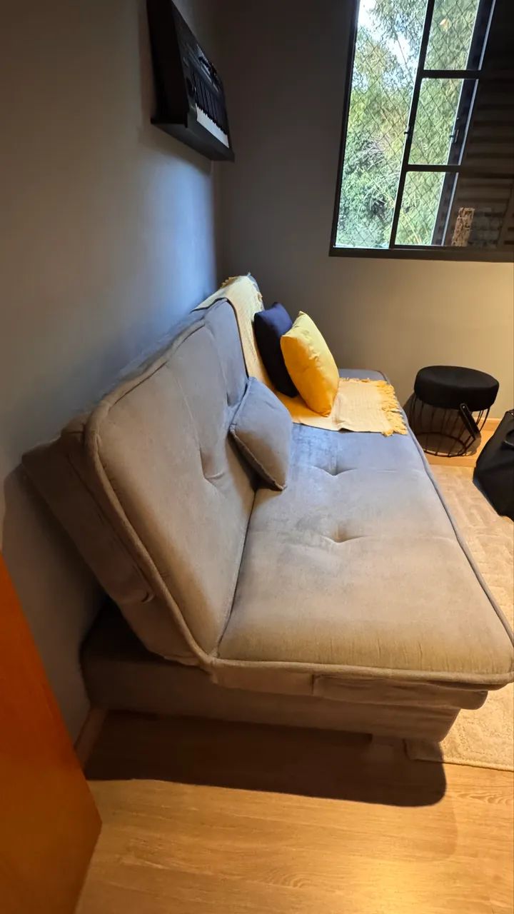Sofá-cama Reclinável 1,90 m - Excelente Estado - Foto 2