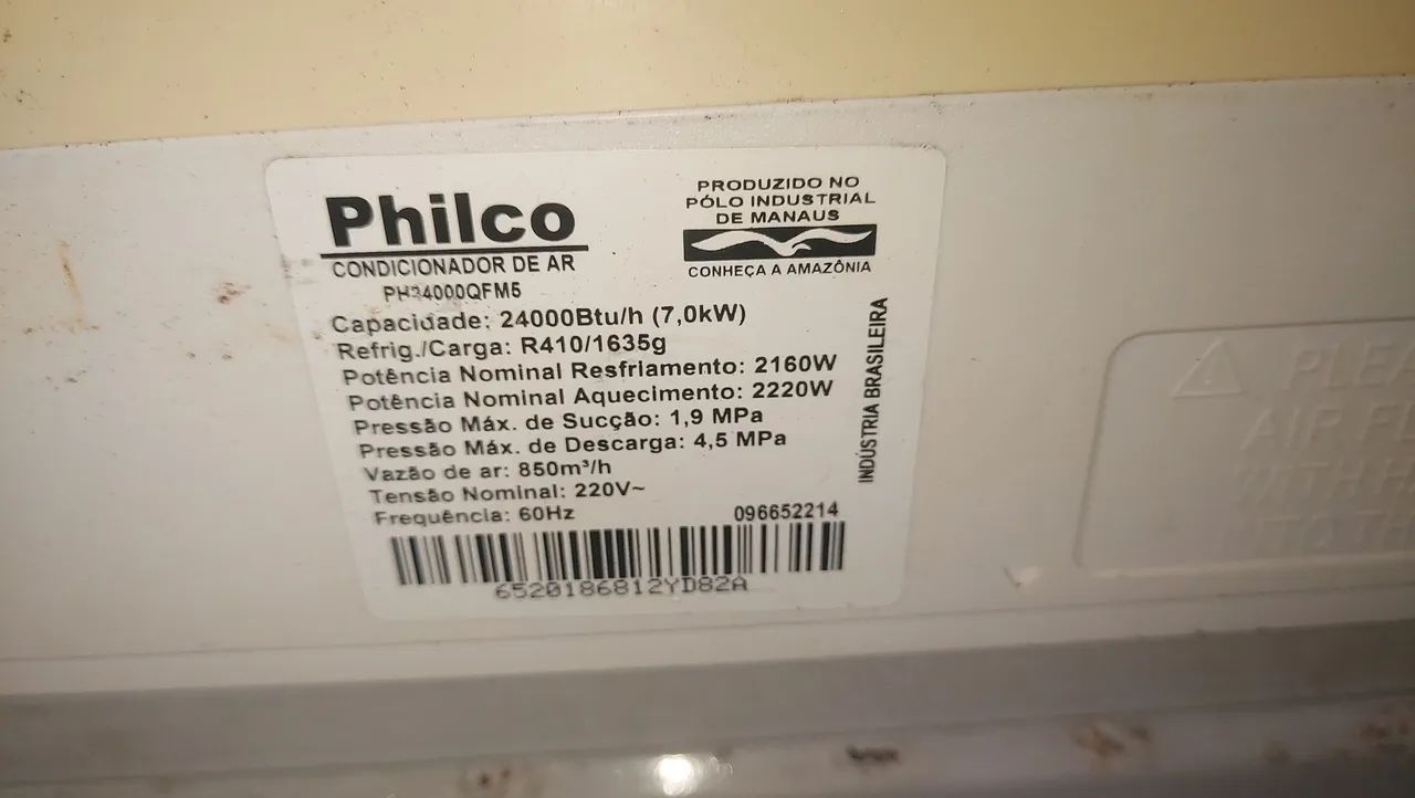 Ar condicionado philco de 24 btus inverter  - Foto 4