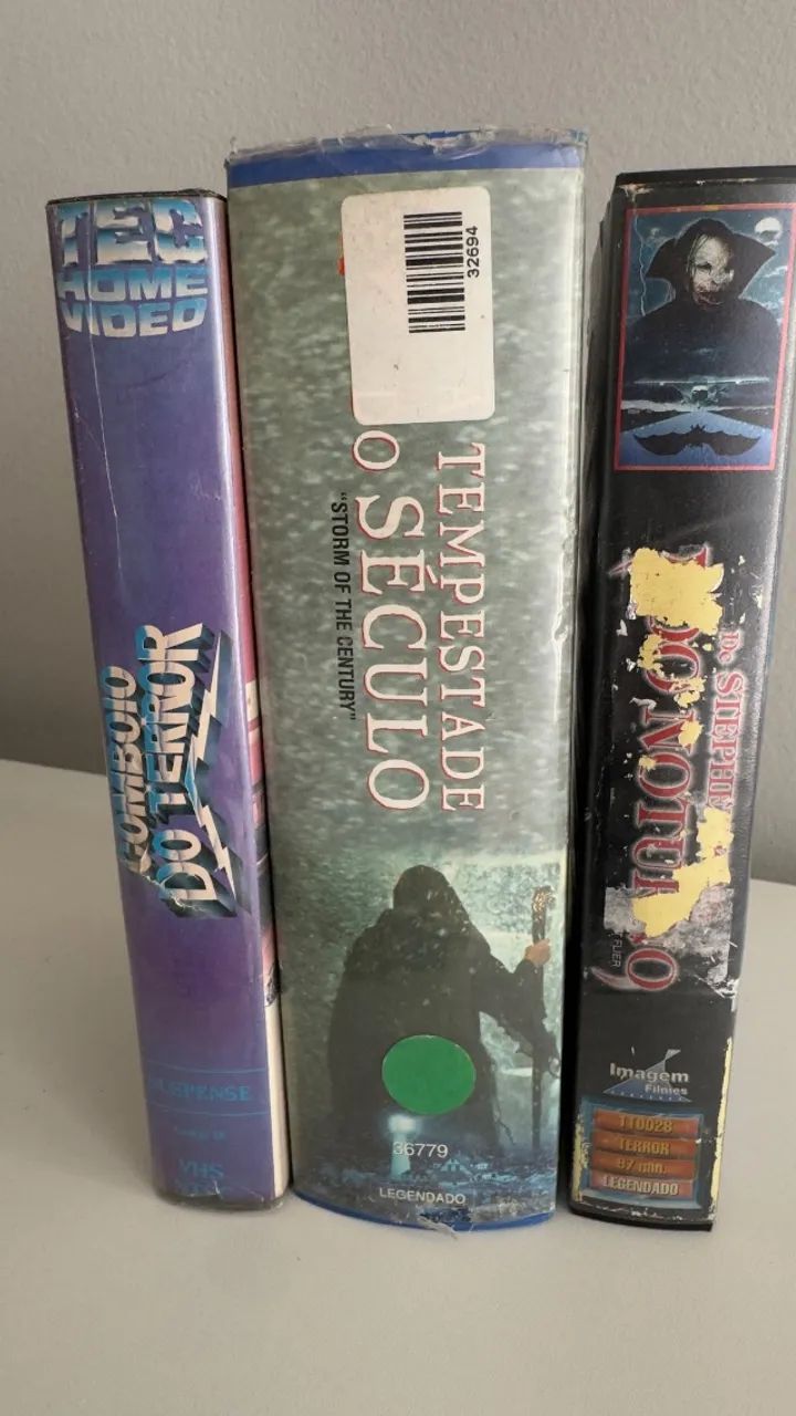 VHS Filmes Stephen King - 3 Filmes de Terror - Foto 2
