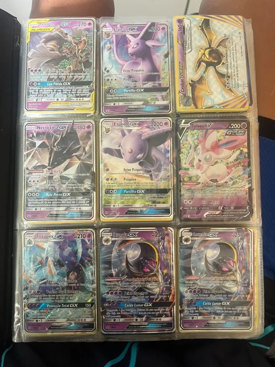 Coleção de cartas pokemon 