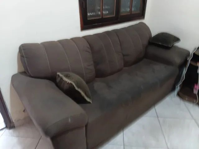 sofa de sala conjunto 2 peças muito novos - Foto 2