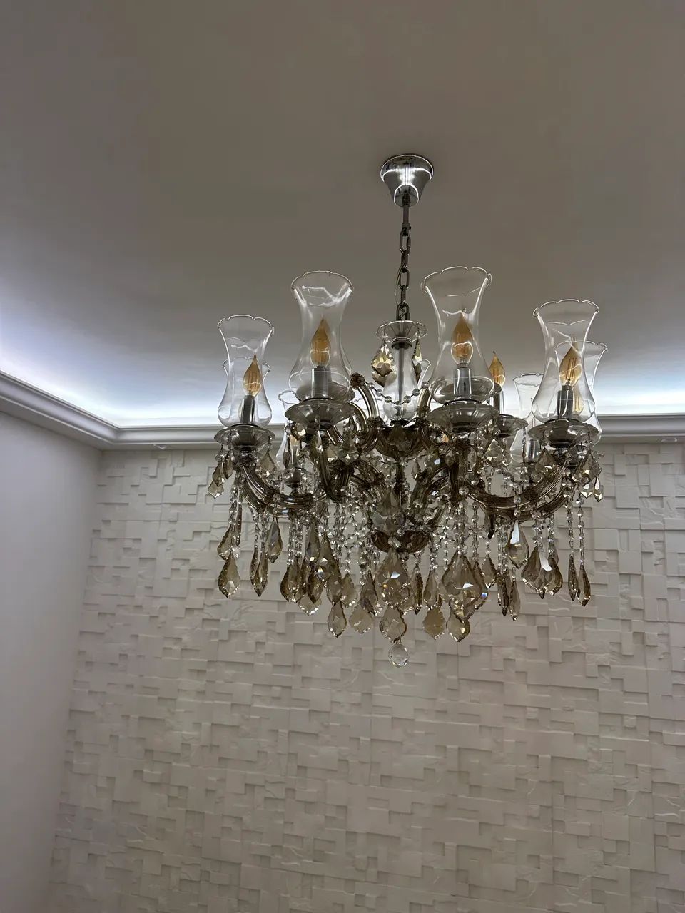 Lustre âmbar 15 braços  - Foto 2