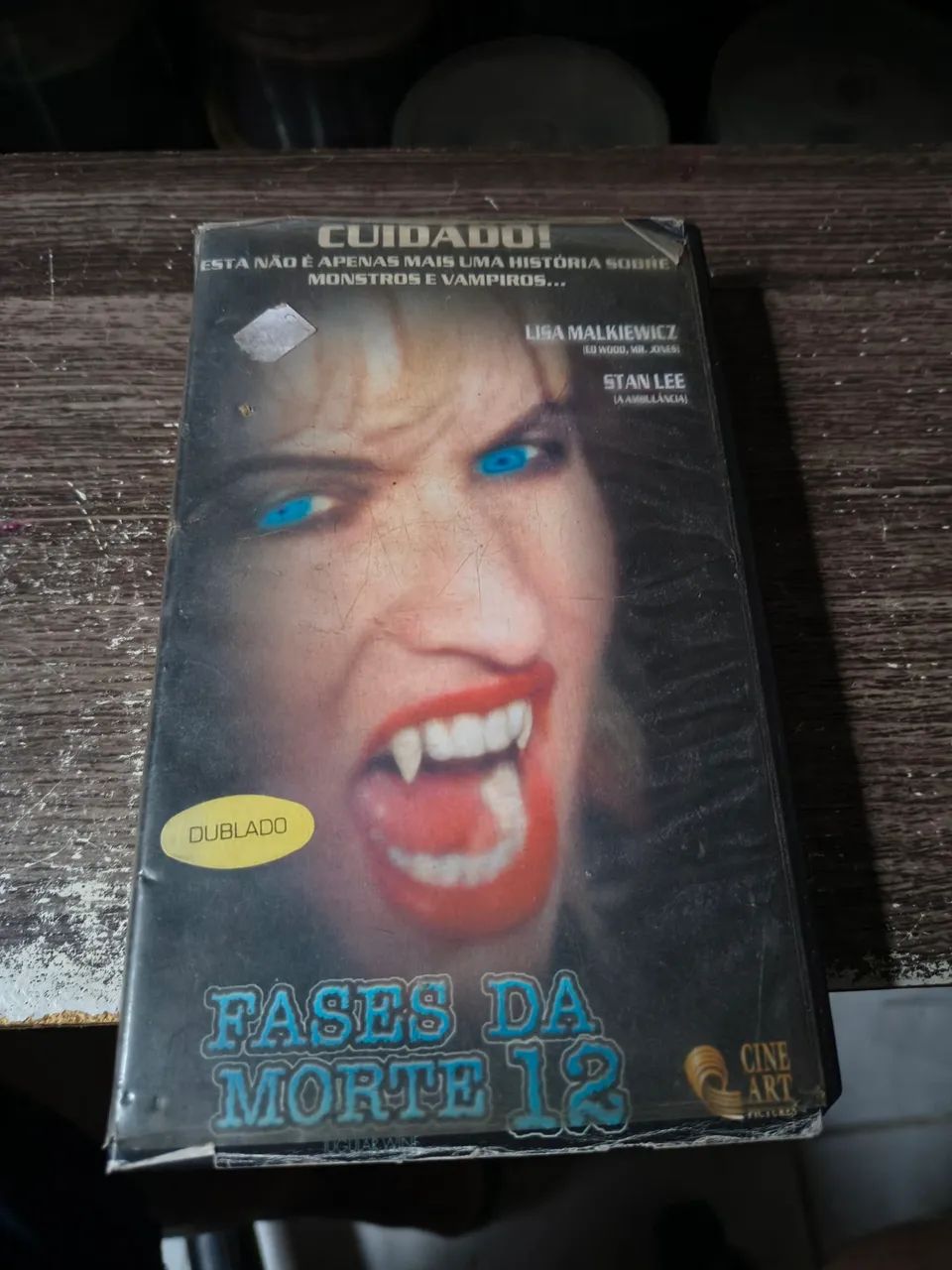 VHS Fases da Morte 12 Dublado Raridade - DVD, Blu-Ray e Vídeo