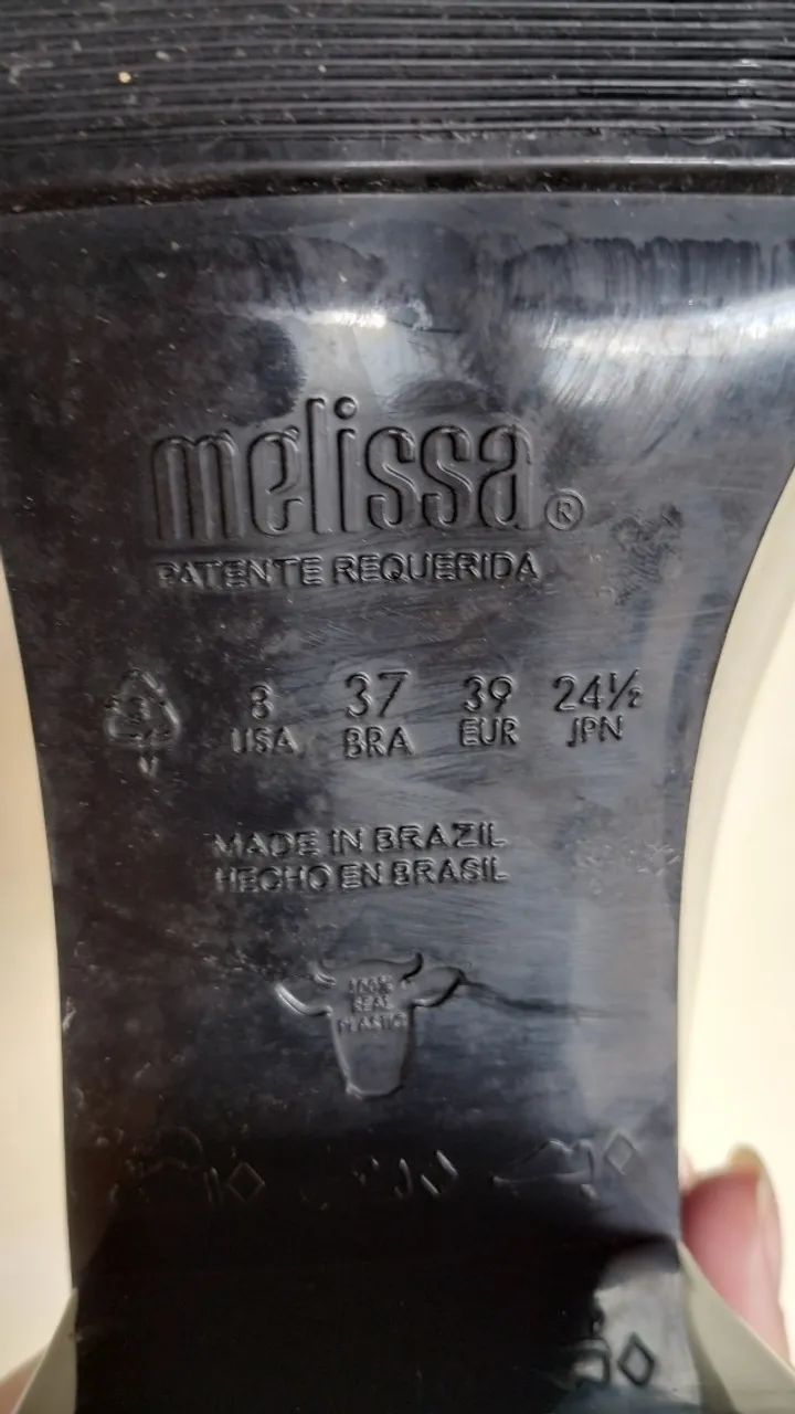 Bota Melissa Preta - Original  - Foto 4