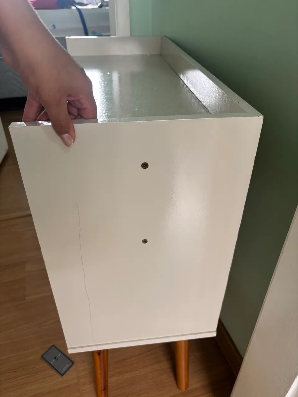 VENDO CONJUNTO DE 2 MÓVEIS , barzinho e rack - Foto 3