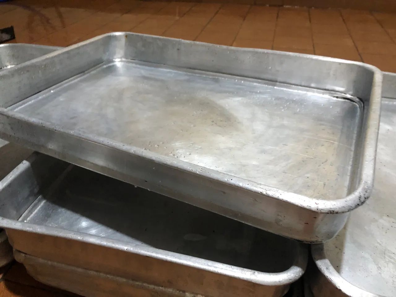 Kit formas de alumínio grandes e reforçadas