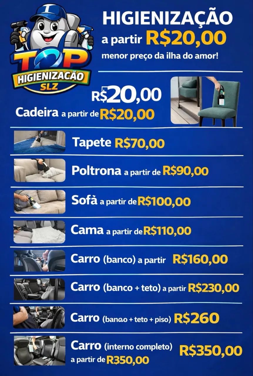 Higienização a partir de R$20,00 - Foto 2