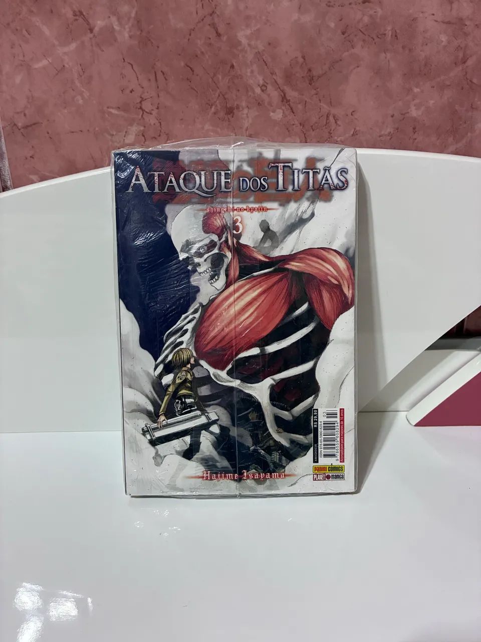 Attack on Titan Vol. 3 Lacrado | Novo | R$20 - Foto 3
