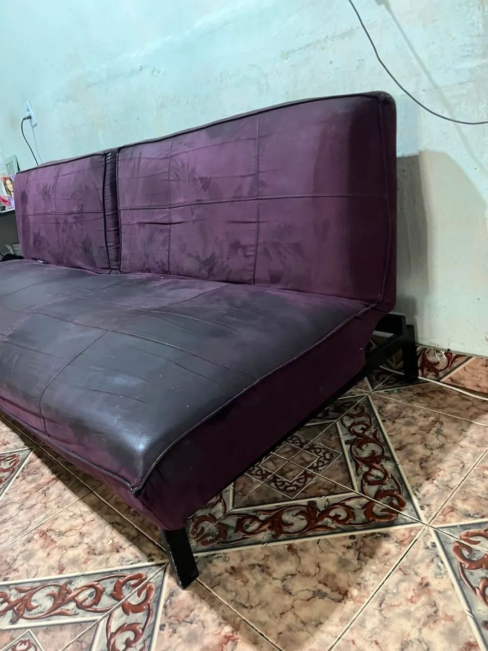 Sofá cama com pé de ferro  - Foto 3