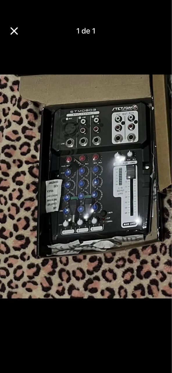Mesa Stetsom 3 canais 