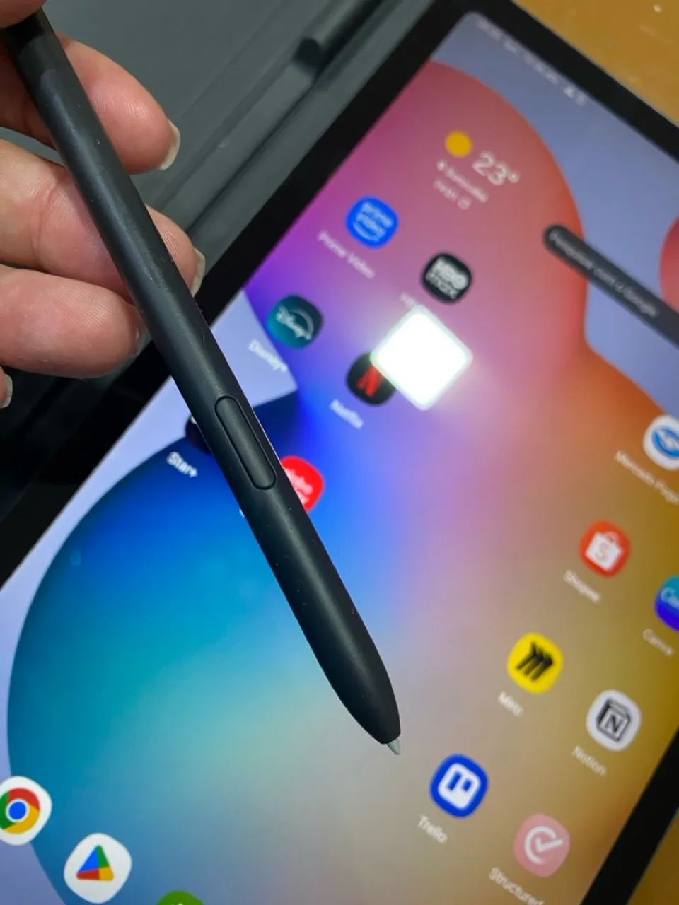 Samsung Galaxy Tab S6 Lite 64GB 4G + S Pen Original + Capa e Caixa - Foto 2