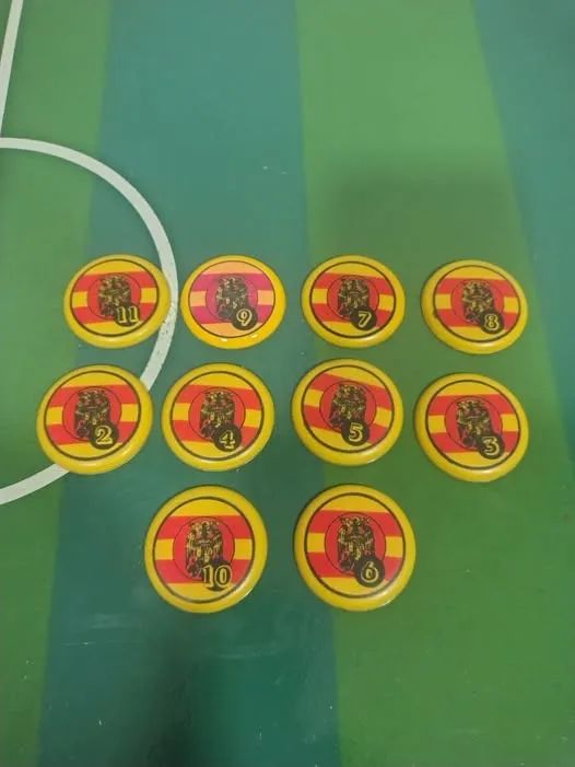 jogo de botão espanha "cracks anos 90"