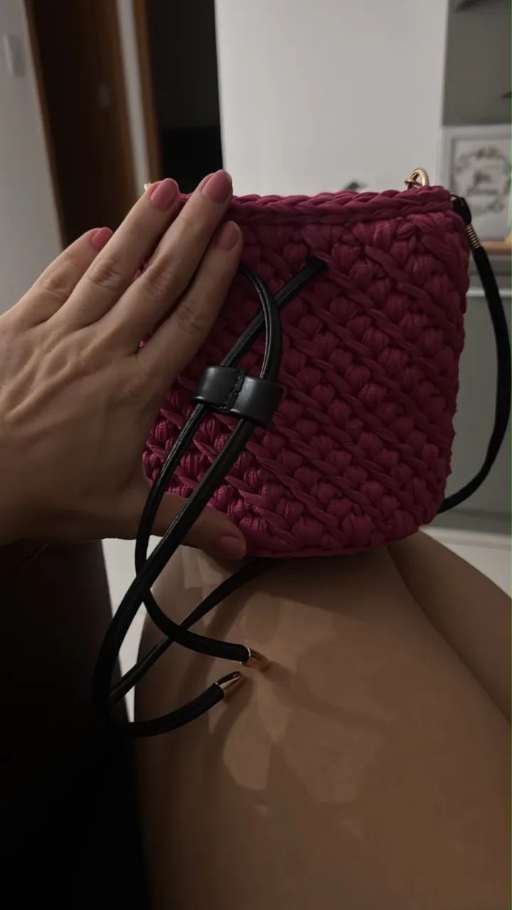 Bolsa crochê  - Foto 2