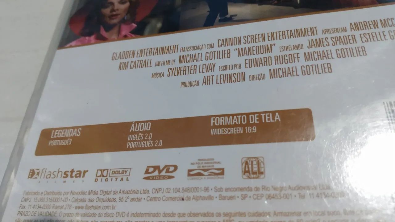 DVD original manequim ótimo estado.  - Foto 5