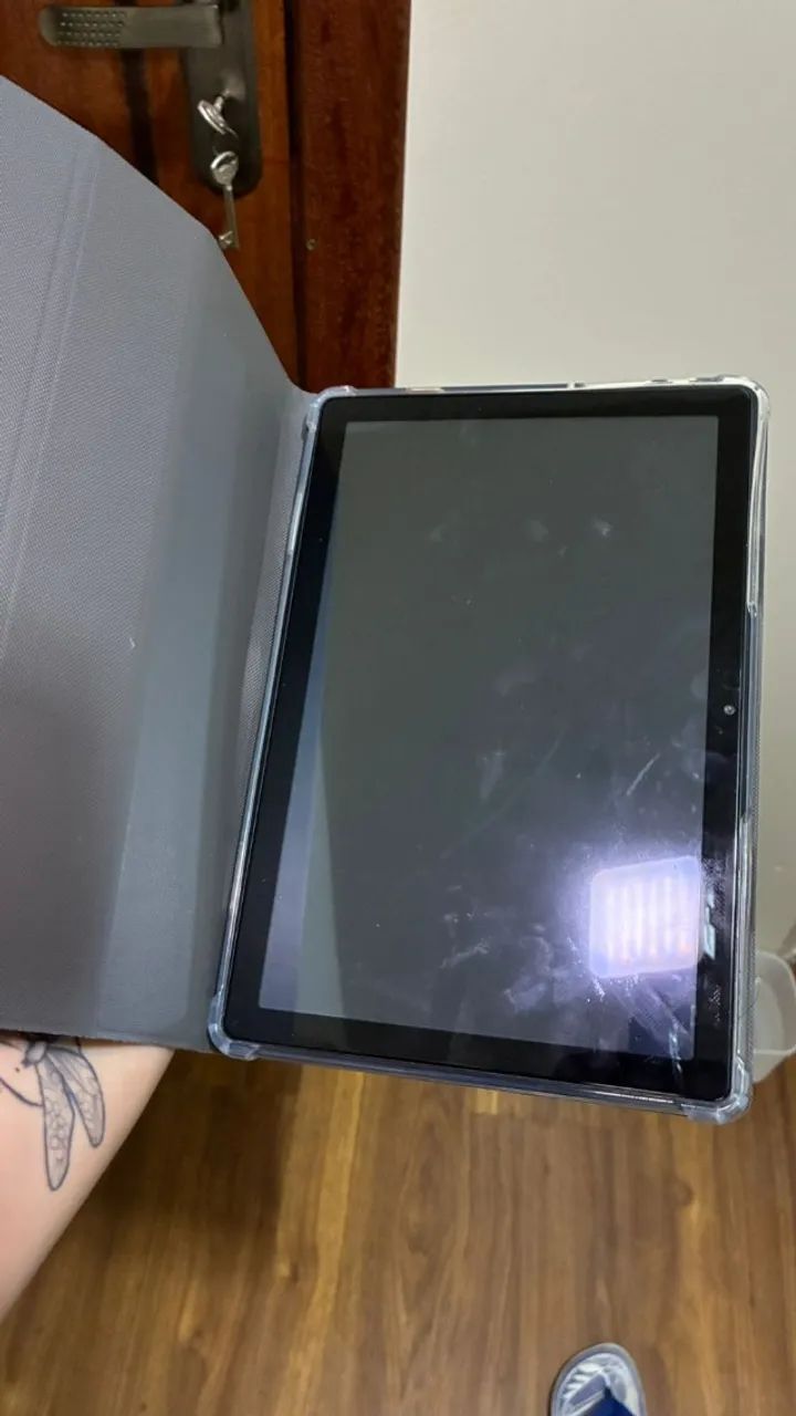 Tablet Hancdon + Kit Completo (Teclado, Mouse e Capa) - Estado de Novo! - Foto 3