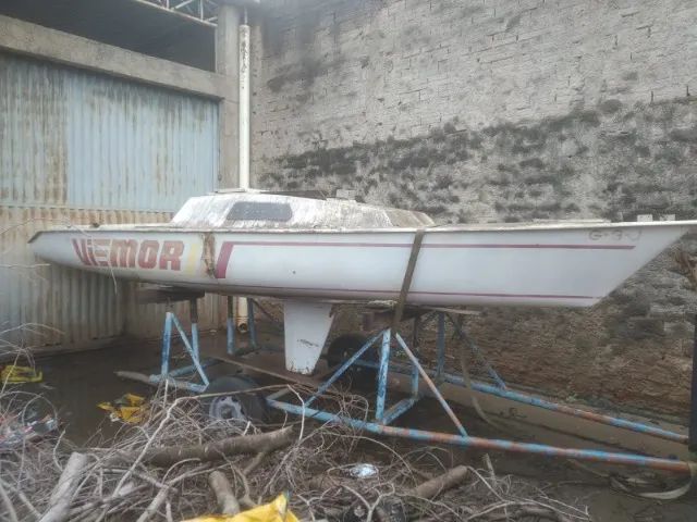 Barco Veleiro com Carretinha - Foto 3