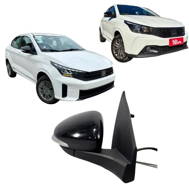 Retrovisor Fiat Argo Cronos 2024/2025 Manual Com Seta Ld - Peças
