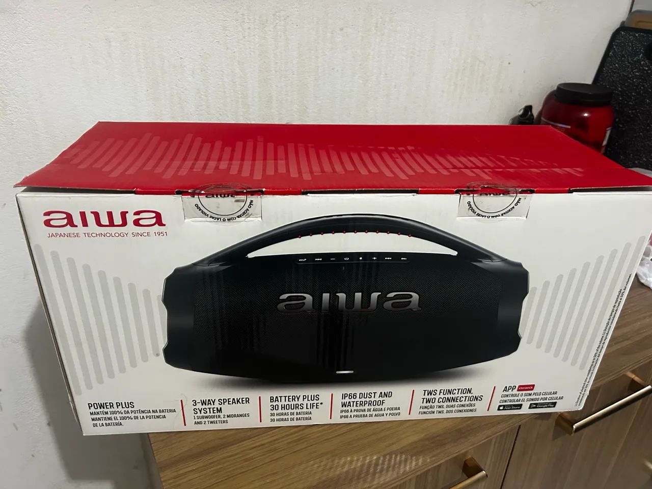 Caixa de som AIWA