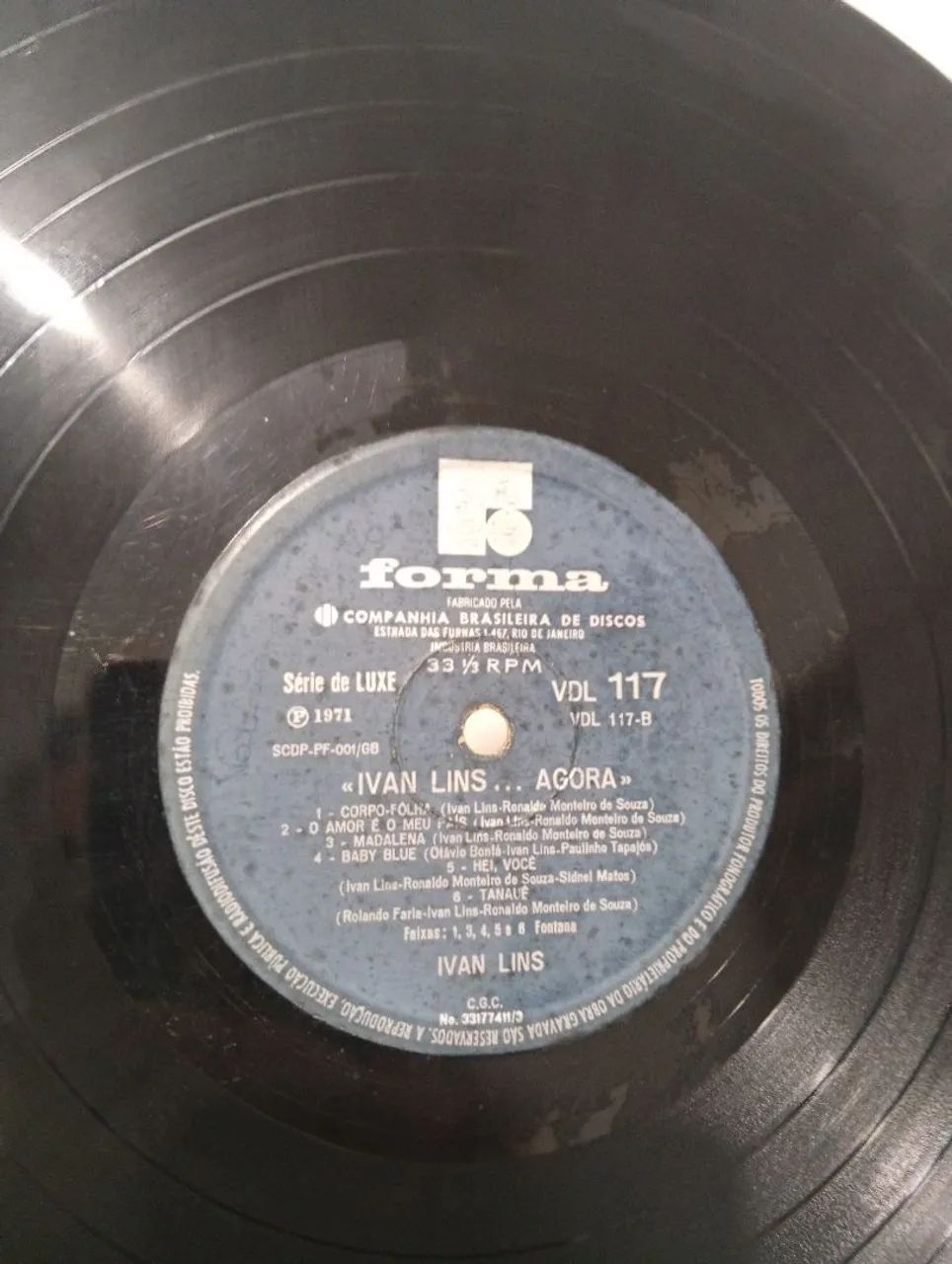 Disco de vinil Ivan Lins  - Foto 3