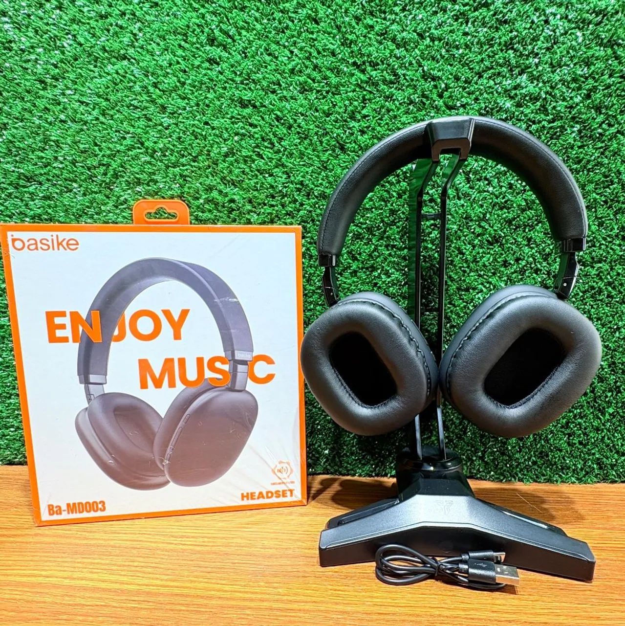 Headset BASIK BA-FON003 ANC bluetooth  - Foto 3