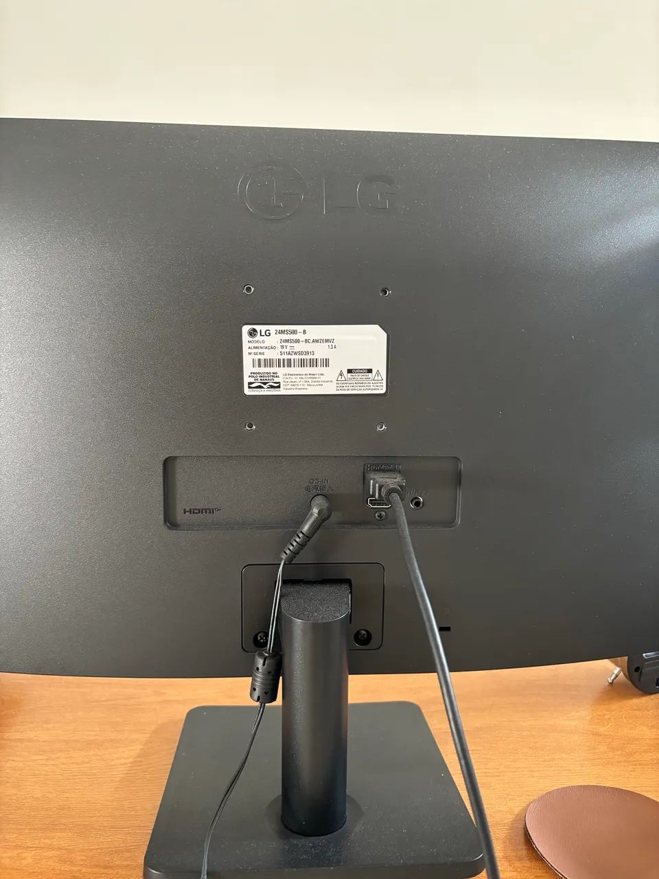 Monitor PC Gamer LG 24MS500 24polegadas IPS 100Hz Full HD HDMI  - Foto 3