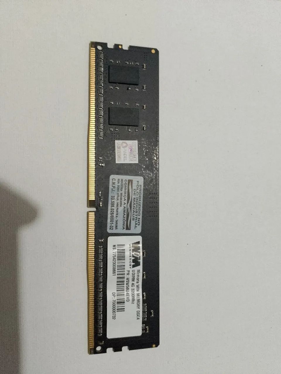 Memória ram Ddr4 3200mhz 