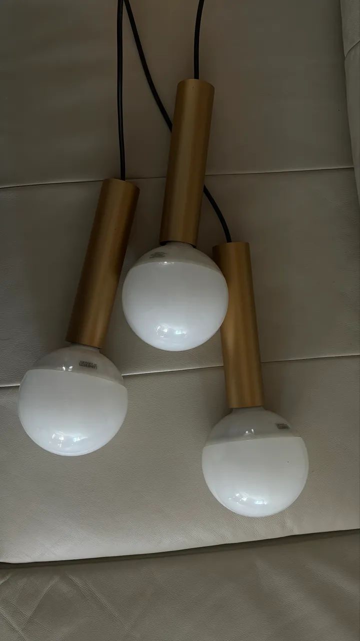 Lustre 3 globos  - Foto 2