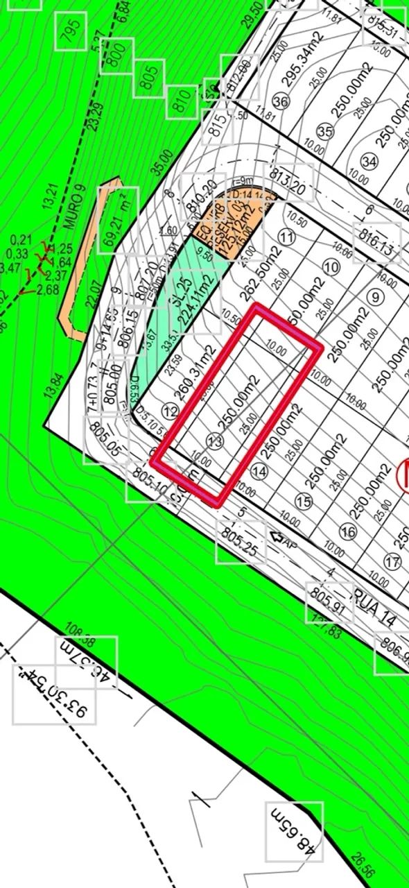 Terreno condomínio Mosaico Horizontes -  250 m² - Foto 3