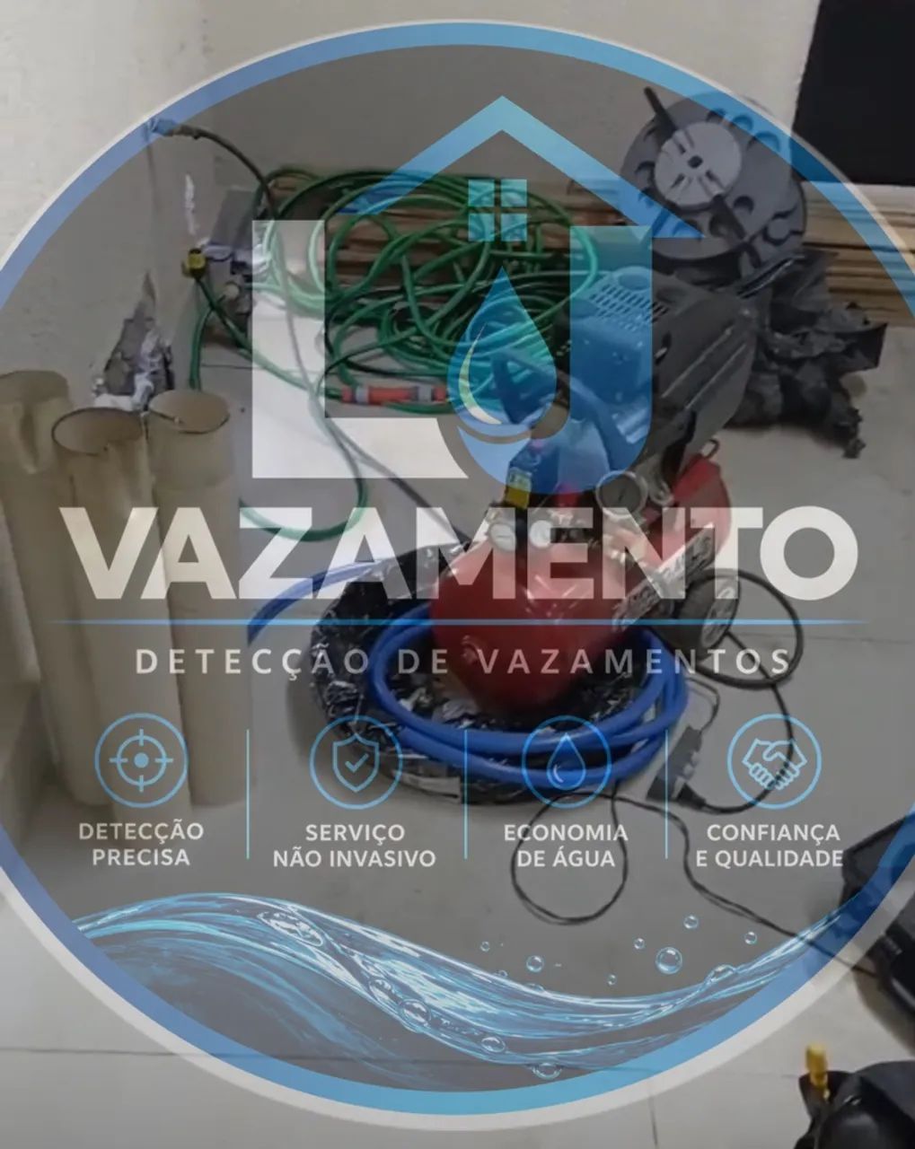 Caça vazamento 