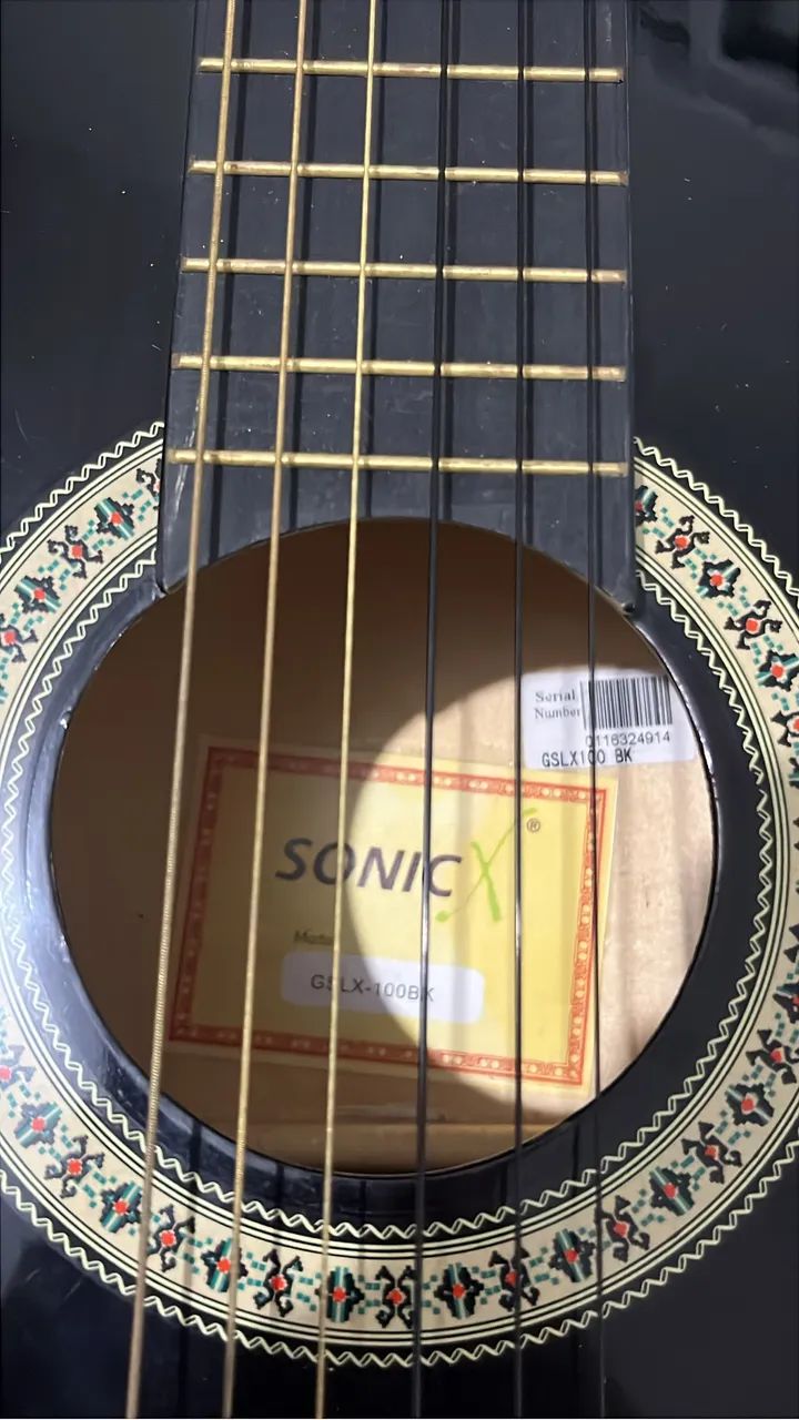 violão preto - Foto 3