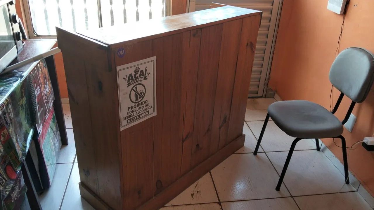 Balcão de madeira  - Foto 2