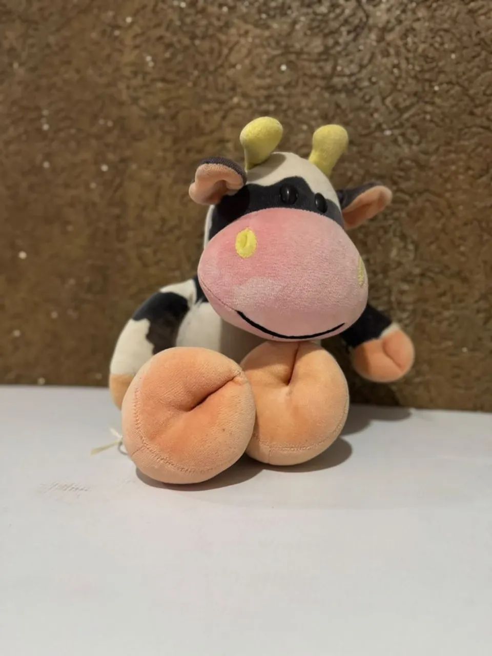 Vaquinha de pelúcia 