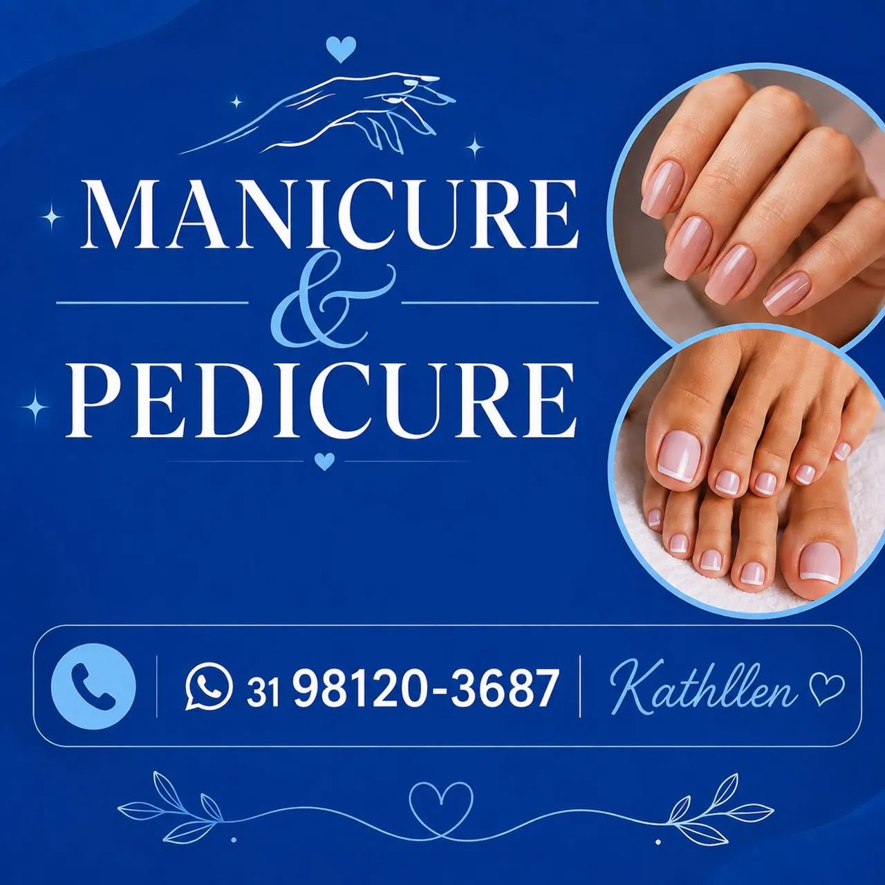 MANICURE E PEDICURE
