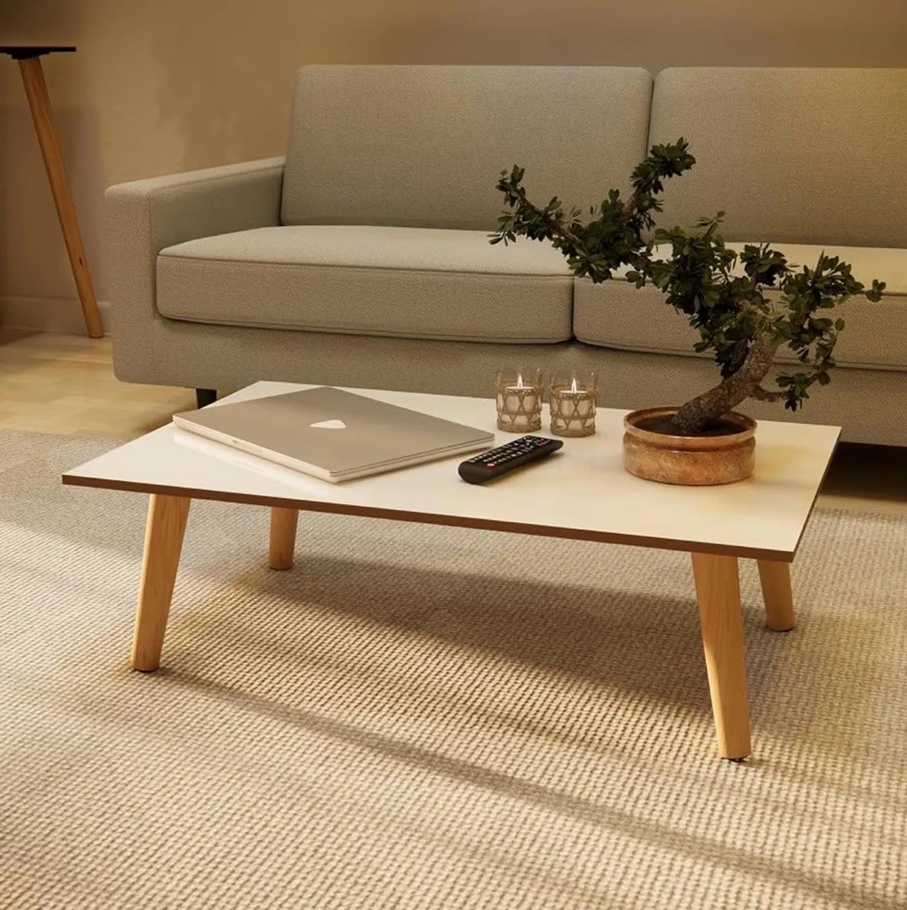 Mesa de Centro Moderna Nova 