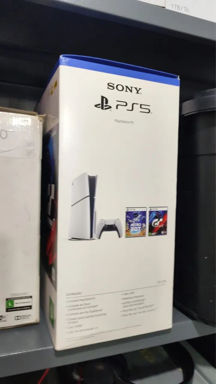 PS5 slim com leitor desbloqueado! - Foto 2