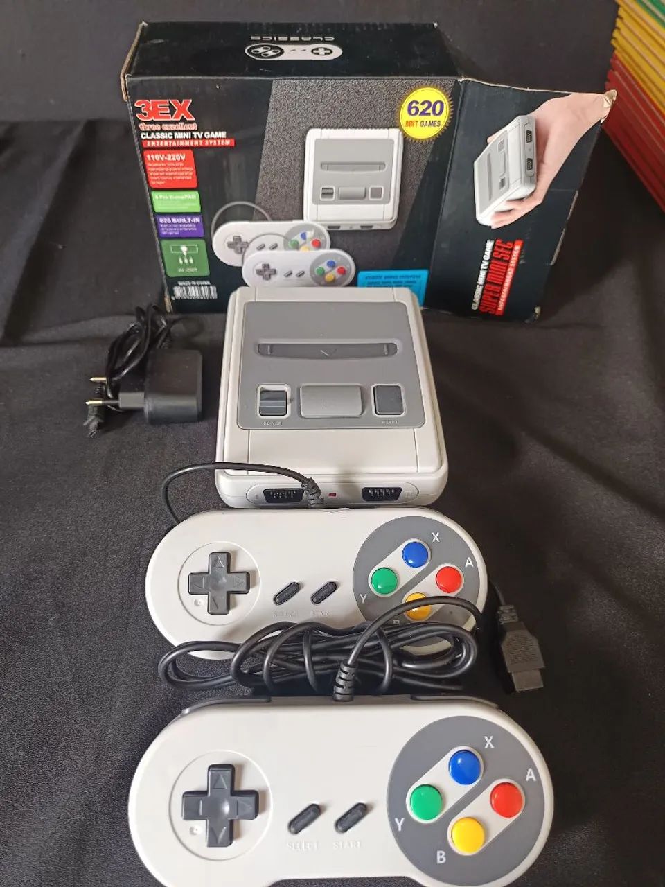 Vídeo Game Super Mini 620 Jogos 