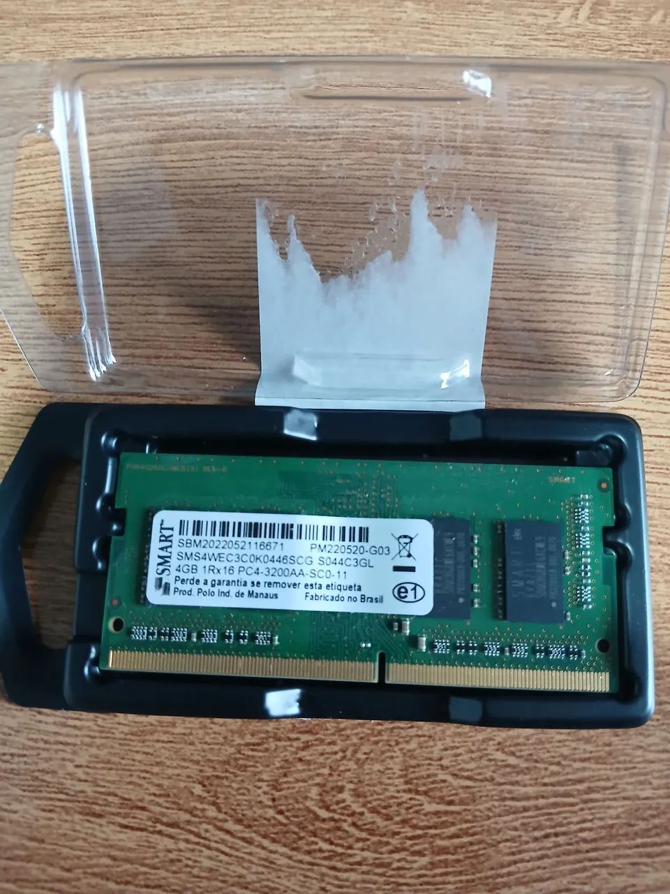 Memória RAM 4GB DDR4 3200MHz Notebook - Original