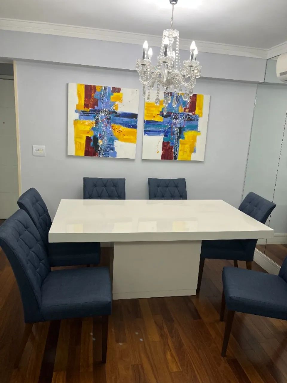 mesa de jantar com 6 cadeiras - Foto 2