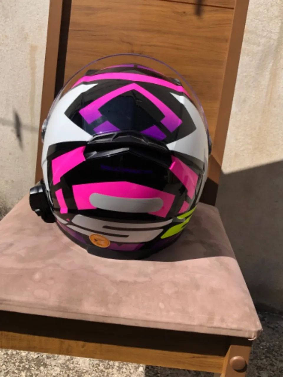 CAPACETE LS2 STARWAR ROSA - Foto 2