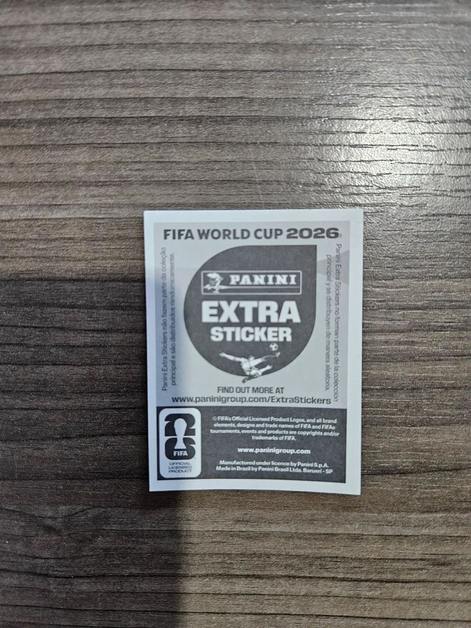 FIGURINHA EXTRA STICKER LAMINE YAMAL - VERSÃO ROXA - COPA DO MUNDO 2026 PANINI - Foto 2
