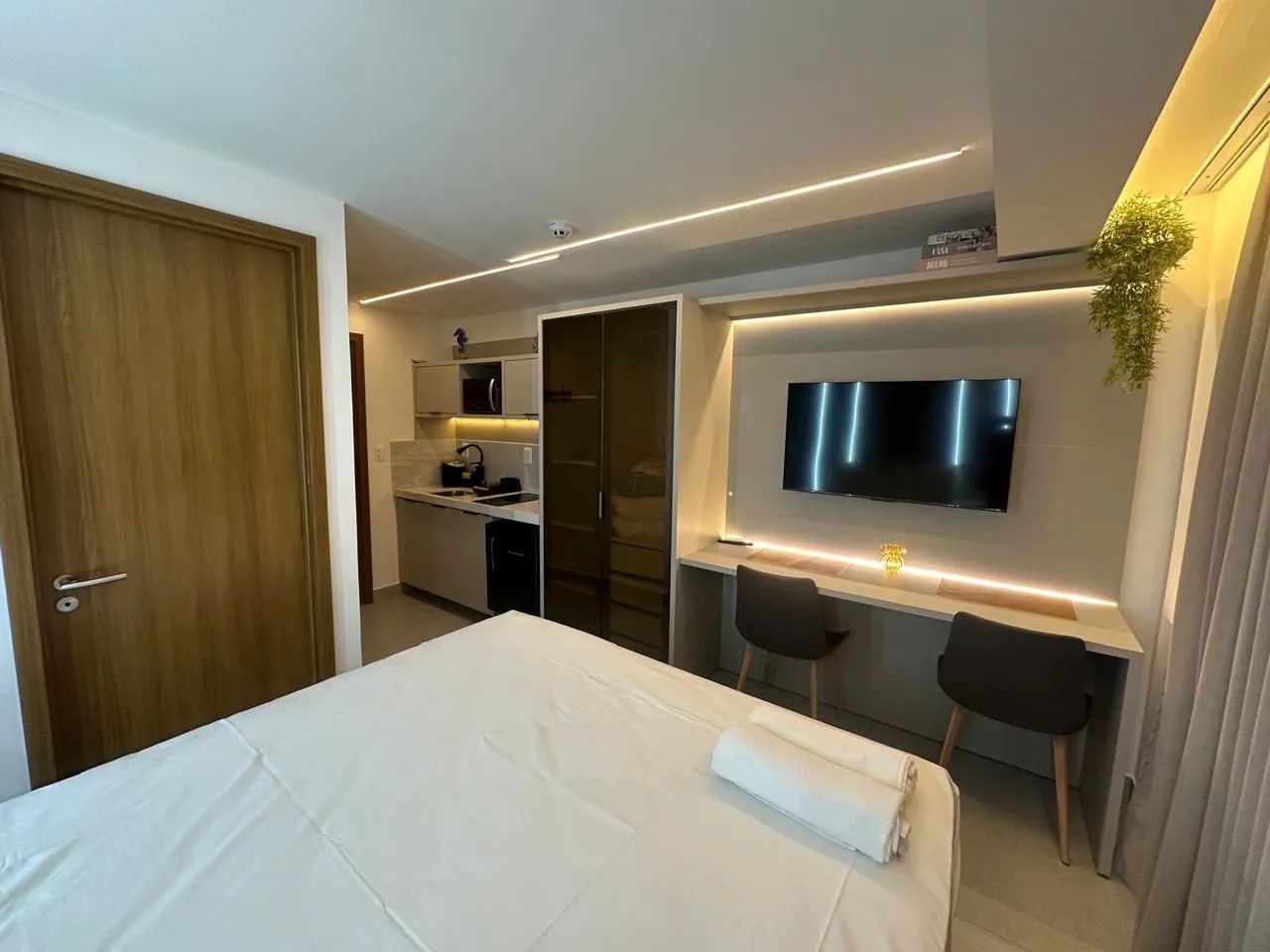 Flat beira-mar do Jardim Oceania edifício Restinga - Foto 4