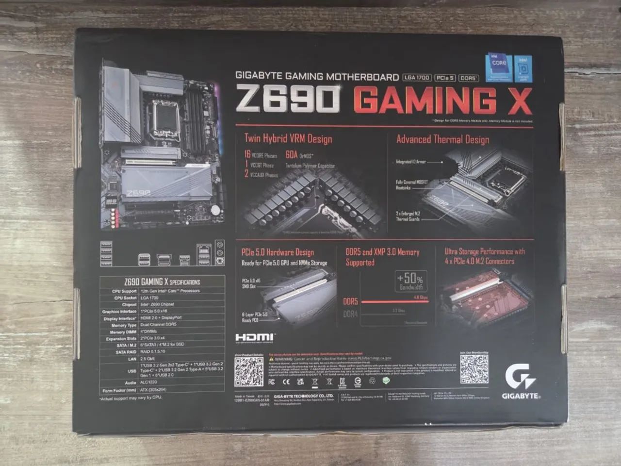 Placa-Mãe Gigabyte Z690 Gaming X DDR5 - Foto 4