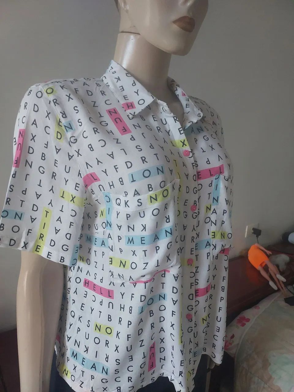 Camisa feminina Rener nova G - Foto 5