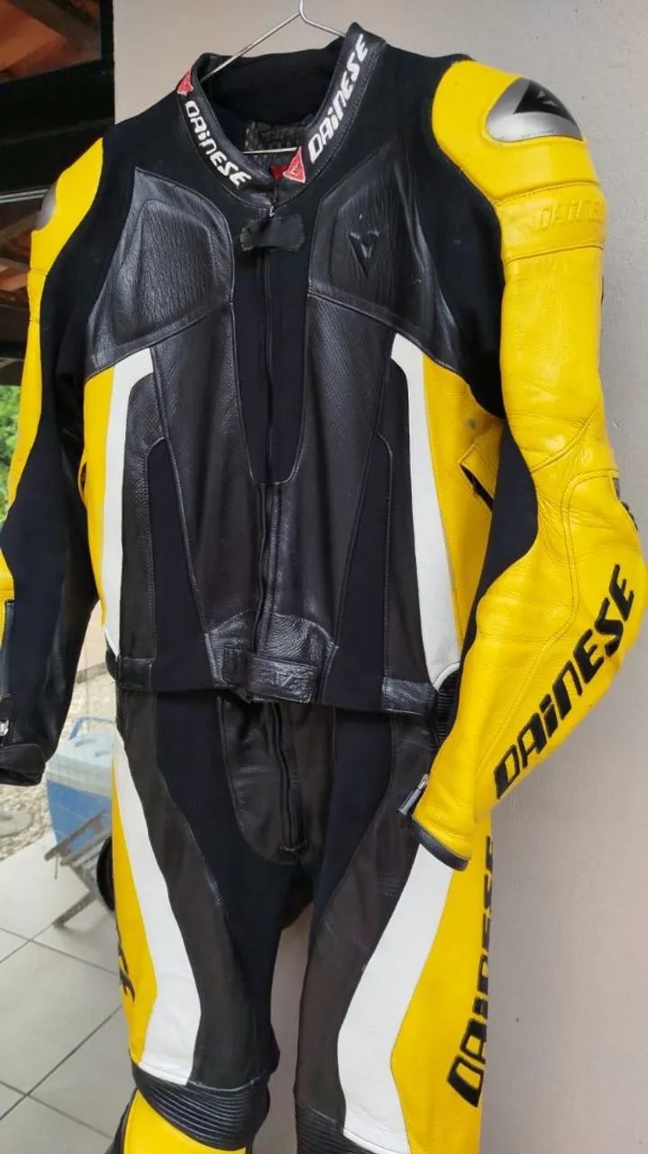 Macacão motociclista Dainese TM 50 2 PCs - Roupas Esportivas