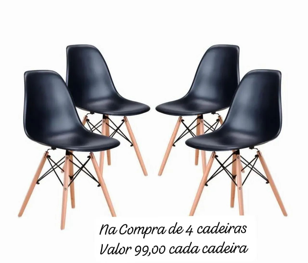Cadeira Eiffel  promoção do dia ,duas cores disponíveis 
